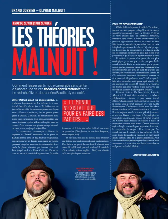 Les chapeaux, notre grand dossier