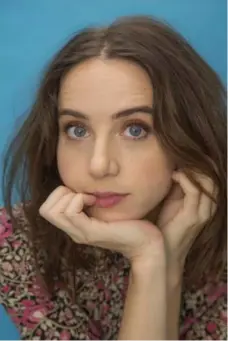  ?? TONY CENICOLA/THE NEW YORK TIMES ?? Actor and playwright Zoe Kazan says reaching out to her first love about her eating disorder stripped her mental illness of its potency.