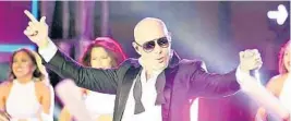  ??  ?? Pitbull returns to his hometown with his annual New Year’s concert in Miami ($295).