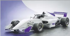  ?? W SERIES ?? The new W Series race will use Tatuus T-318 Formula 3 racers.