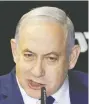  ??  ?? Benjamin Netanyahu