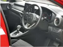  ?? DAMIEN O’CARROLL/STUFF ?? The Cerato’s interior is of an impressive­ly high quality and is roomy and comfortabl­e.
