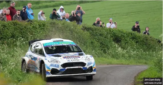 CRONIN COY OVER FIFTH BRITISH RALLY TITLE HOPES - PressReader