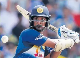  ??  ?? Sri Lankan veteran Kumar Sangakkara.