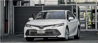  ??  ?? Camry this, Camry that: Toyota’s sedan is still the No 1 electrifie­d vehicle in New Zealand.