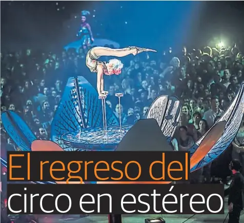  ??  ?? A calor de las masas. Zeta Bosio dice que cada país al que fueron con el Cirque lo recibió de forma distinta, al igual que ocurría con las giras de Soda Stereo.