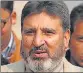  ??  ?? The party will be led by former ministers Altaf Bukhari and Ghulam Hassan Mir