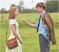  ?? BLEEKER STREET ?? Saoirse Ronan and Billy Howle star in "On Chesil Beach."