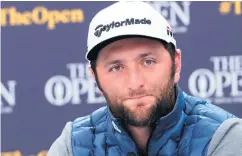  ??  ?? Switched up: Jon Rahm won the Irish Open in Portstewar­t while staying in Portrush, now he’s hoping to win The Open while staying in Portstewar­t