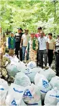  ??  ?? En la jornada se recogieron 300 kilos de basura.