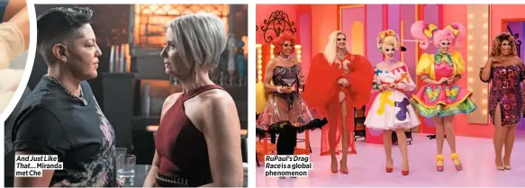  ?? ?? Rupaul’s Drag Race is a global phenomenon