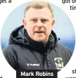  ??  ?? Mark Robins