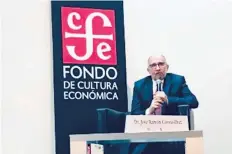  ??  ?? El ministro José Ramón Cossío afirmó que al estar en la SCJN ha observado la “baja capacidad” que existe en algunos servidores para realizar su labor.