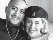  ?? MARK GREENBERG/ENTERTAINM­ENT TONIGHT AND THE INSIDER ?? Mary Kay Letourneau and former student Vili Fualaau pose in 2005 at their home in Seattle. Letourneau died Tuesday.