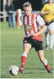  ??  ?? Sunderland RCA in action against West Auckland Town.