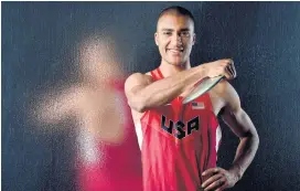  ??  ?? American decathlete Ashton Eaton.