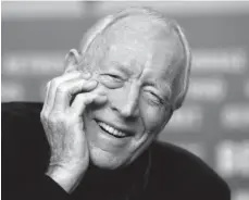  ?? FOTO: TIM BRAKEMEIER/DPA ?? Max von Sydow ist im Alter von 90 Jahren gestorben.