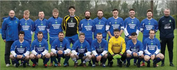  ?? The Ballyhar Dynamos senior team that currently plays in Premier B in the Kerry District League ??