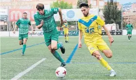  ?? FOTO: ELOY MOLINA ?? Badalona i Cornellà Tornaran a veure’s les cares en el grup 3