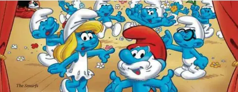  ??  ?? The Smurfs