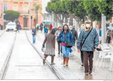  ?? SOMIA RAMOS ?? La calle Real, en una imagen tomada hace unos días.