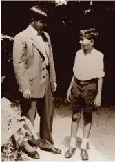  ??  ?? Vidia, 24, and Shiva, 11, Trinidad, 1956