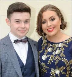  ??  ?? Jamie Clarke, St. Nicholas Avenue and Caoimhe Carrie, Ardee