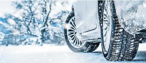  ?? ?? TREAD CAREFULLY: Investing in winter tyres can help you stay safe when the weather takes a turn for the worse.