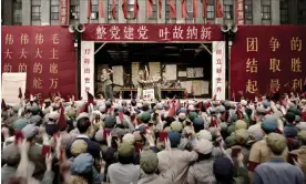  ?? Photograph: Courtesy of Netflix ?? ‘A drama about coming contact with aliens catapults us back to 1966 China, at the height of the Cultural Revolution.’ A still from the opening scenes of Netflix’s 3 Body Problem.