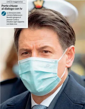  ??  ?? Premier
Giuseppe Conte, 56 anni, presidente del Consiglio, con il governo gialloross­o, dal settembre 2019