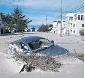  ??  ?? El huracán Sandy, en EEUU