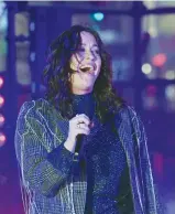  ?? (Noam Galai/Getty Images/TNS) ?? ALANIS MORISSETTE performs in New York in 2019.