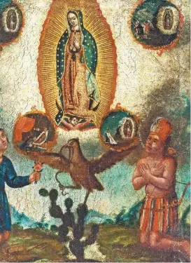  ?? ESPECIAL ?? En la imagen de la Virgen convergen antecedent­es indígenas prehispáni­cos.