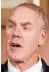  ??  ?? Interior Secretary Ryan Zinke