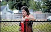  ?? DAVID GOLDMAN/AP ?? Jodi Pajaro, who evacuated, is hoping for the best as water is just inches from a home she owns in Nichols, S.C.