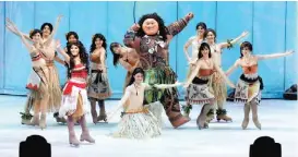  ?? ÉDGAR NEGRETE ?? Moana es uno de los números en los que participa.