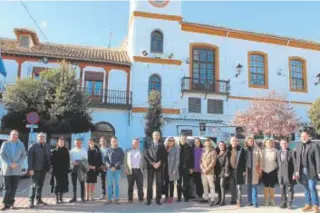  ?? // ABC ?? Reunión de los delegados de la Junta en la provincia con el equipo de Gobierno de Santa Cruz de la Zarza