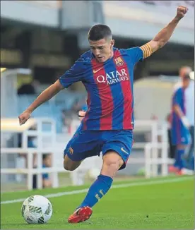  ?? FOTO: M.MONTILLA ?? Palencia ya entrenó en varias ocasiones con el primer equipo la temporada pasada