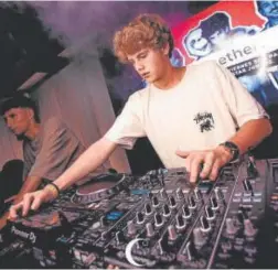  ?? // ABC ?? Nacho Campo pinchando en una de sus sesiones como DJ