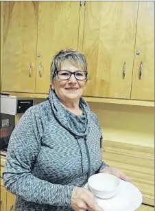  ?? ROSALIE MACEACHERN PHOTO ?? It is a well-appointed cook’s kitchen at The Shepherd’s Lunch Room, thanks to the use of facilities provided by Trinity United Church, and Elaine Russell oversees the volunteers who served 8,000 free, full-course meals last year.