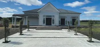  ?? THE POST ?? The former Catholic presbytery has been turned into a beautiful home in South Wairarapa.