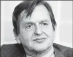  ??  ?? Olof Palme