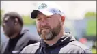  ?? Seth Wenig / Associated Press ?? Jets GM Joe Douglas will take the lead in the franchise’s search for a new head coach.