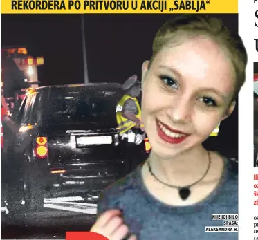  ??  ?? nije joj bilo spasa: aleksandra h.