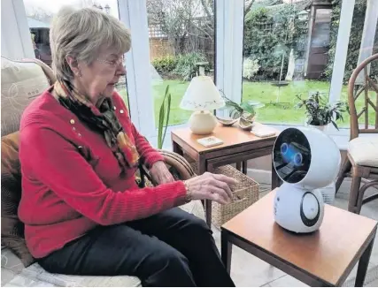  ??  ?? Service Robotics is looking for over-55s to take part in the Genie Connect pilot