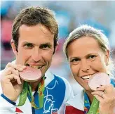  ??  ?? Olympijské hry V Riu de Janeiro před dvěma roky jim s Lucií Hradeckou patřil bronz ve smíšené čtyřhře.