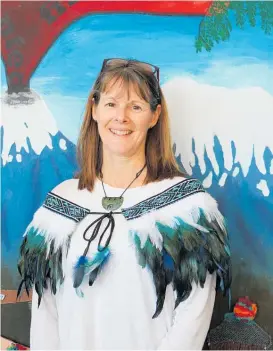  ??  ?? Dedicated principal Vicki Knell has been an inspiratio­n at O¯ mokoroa Point School and within the community.