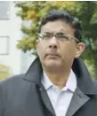  ??  ?? Narrator and co-director Dinesh D’Souza neglects to mention he was pardoned for his conviction in a campaign law violation.