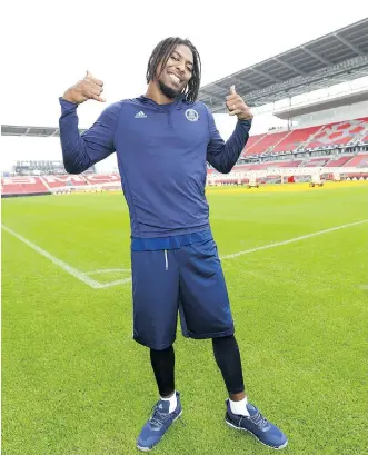  ?? JACK BOLAND ?? Duron Carter has bounced from team to team during his time in college and profession­al football, which recently included signing with the CFL’s Toronto Argonauts. Ask him why that is, though, and you won’t get any solid answers, writes Steve Simmons.