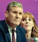  ?? Stefan Rousseau/PA Wire ?? Labour Party leader Sir Keir Starmer and deputy leader Angela Rayner